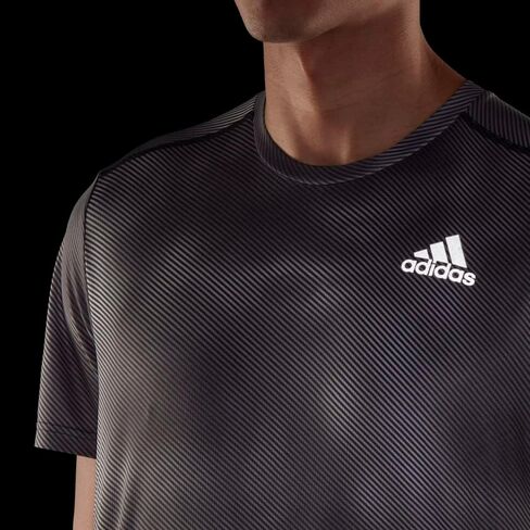 adidas Men's Own The Run Colorblock Tee in Saudi Arabia