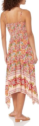 Angie womens Angie Women's Spaghetti Strap Printed Triangle Cutout Dress Casual Dress in Saudi Arabia
