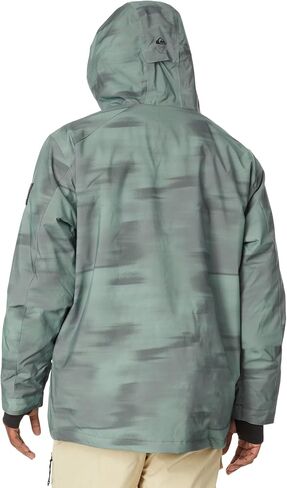 Quiksilver Mission Print Insulated Snowboard Jacket Mens in Saudi Arabia