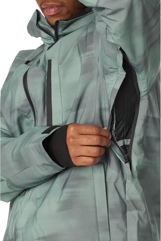 Quiksilver Mission Print Insulated Snowboard Jacket Mens in Saudi Arabia