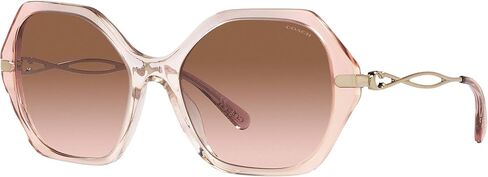 Coach Women's Hc8315 Hexagonal Sunglasses in Saudi Arabia