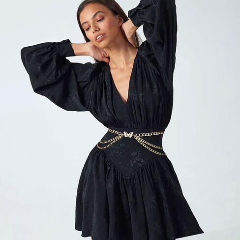 أحزمة سلسلة جلامورستار للنساء بوهو متعددة الطبقات سلسلة الخصر سلسلة الجسم البطن in Kuwait