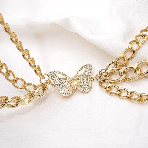 أحزمة سلسلة جلامورستار للنساء بوهو متعددة الطبقات سلسلة الخصر سلسلة الجسم البطن in Kuwait