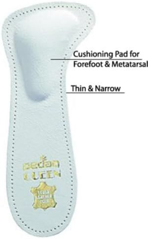 نعل داخلي Pedag 124 Queen لقوس مشط القدم المسطح الشديد، ضيق ورقيق، للنساء 5/6، مقاس الرجال 2/3 in Kuwait