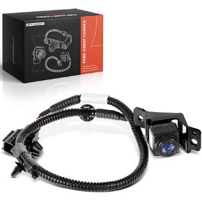 A-Premium Park Assist Camera Rear View Backup Reverse Camera Compatible with Select Honda Models - 2009-2014 Ridgeline - Replace# 39530SJCA01