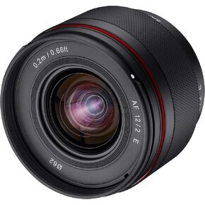 Samyang AF 12mm F2.0 Autofocus Lens for Sony E