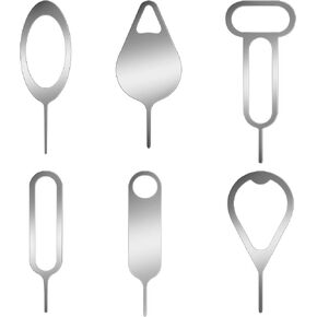 Mabor 12pcs SIM Card Removal Tool Card Tray Ejector Pins Needle Opener Ejector Needle Pin Remover for Smart Phones for Samsung Galaxy HTC Tablets