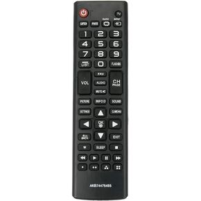 AKB74475455 Replace Remote Applicable for LG TV 32LB520B 60LB5200 65LB5200 32LF500B 32LX330C 43LX341C 49LX341C 55LX341C 60LX341C 65LX341C 43LX540S 49LX540S 55LX540S 60LX540S 65LX540S 49LX310C 32LX300C