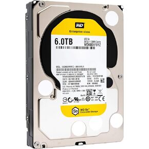 WD Se Datacenter Capacity HDD 6TB 7200 RPM SATA 6Gb/s 128MB-Cache 3.5-Inch Enterprise Hard Disk Drive - WD6001F9YZ (Renewed)