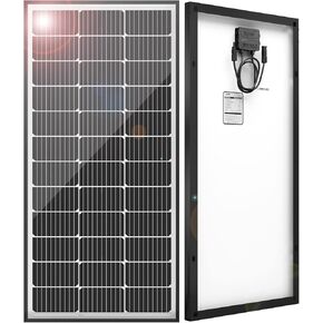 200 Watt 12 Volt Solar Panel 2 Pack of 100 Watt 9BB Monocrystalline Solar Module Solar Panels with Half Cut Cells for RV Home Boat and Other Off Grid System(Random Color)