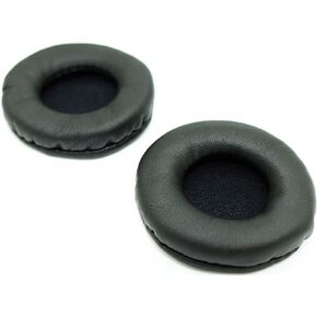 H650e Leatherette Ear Pads by AvimaBasics | Replacement Premium Earpads Cushion Ear Cover Spare Parts for Logitech H650e H570e H820e Wireless Stereo USB PC Headsets (1 Pack)