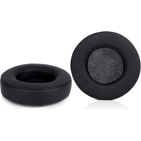 ManO'War Earpads, JARMOR Replacement Memory Foam Ear Cushion Kit Pad Cover for Razer Razer ManO'War Headphone ONLY (Black)