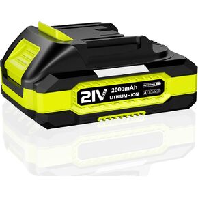 EWORK 21V MAX Lithium Ion Battery 2.0Ah Upgraded Version (HW-2.0L-G)