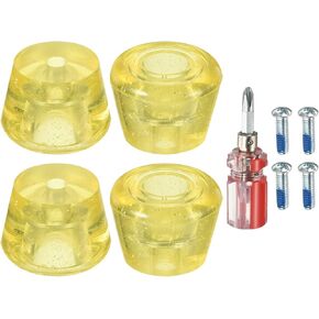 PATIKIL Roller Skate Toe Stops, with Screwdriver 82A Rubber Brake Stoppers Block for Roller Skate Accessories Replacement