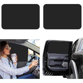 4PCS Strong Magnetic Car Window Shades - Isolation of UV Rays Sun Protection&Cooling Car Window Covers for Sleeping Camping - Full Blackout Window Shades for Car Side Windows