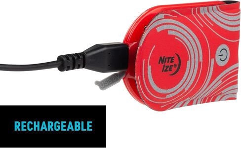 Nite Ize TGLR-33-R3 TagLit Rechargeable Magnetic LED Marker Safety Light, One Size, Yellow in Kuwait