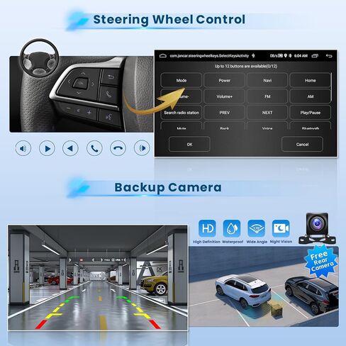 2+64G Android 13 Carplay Radio Touch Screen Car Stereo for Volkswagen Tiguan 2010-2015, 9'' HD Compatible with Android Auto, AHD Backup Camera, Mirror Link, GPS, WiFi, FM RDS in Saudi Arabia