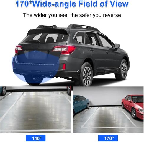 JDMON Backup Camera Replacement for Subaru Legacy Outback 2010 2011 2012 2013 2014 Reverse Rear Park Assist Camera Replacement for 86267AJ10B 86267-AJ10B in Saudi Arabia