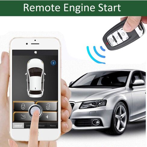 PKE Universal Car Remote Engine Start One Key Engine Start Keyless Entry for Car Key or App Control Thanksgiving in Saudi Arabia