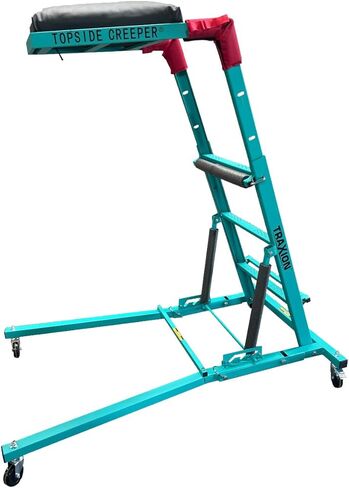 Traxion New Quality Economy Topside Creeper 3-106 with expanded Metal Steps and Velcro Stomach Pads with Tool Loops in Saudi Arabia