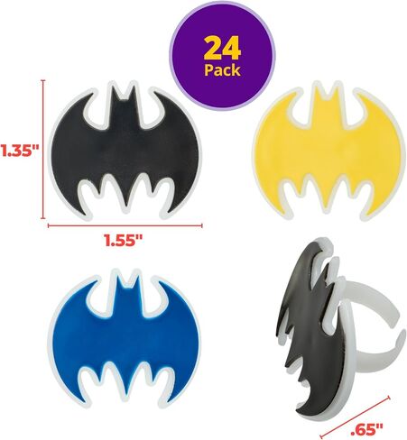 مجموعة DecoPac Batman™ Into Action DecoSet® وغطاء كعكة باتمان وباتموبيل وصور باتمان المكونة من 3 قطع in Saudi Arabia