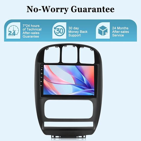 [2+64G] Car Radio for Chrysler Town & Country Dodge Grand Caravan 2001-2007 - Wireless Carplay and Android Auto - 10.1 Inch Touchscreen Android Stereo - Multiple UI/GPS/WiFi + AHD Backup Camera in Saudi Arabia