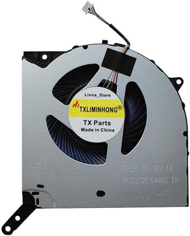 New CPU and GPU Cooling Fan for Lenovo R9000P Y9000P IAH7H 2022 I7-12700H RTX3070 DFSCL12E16486Q FPLB DFSCL12E06486Q FPLA DC12V 1A Fan in Saudi Arabia
