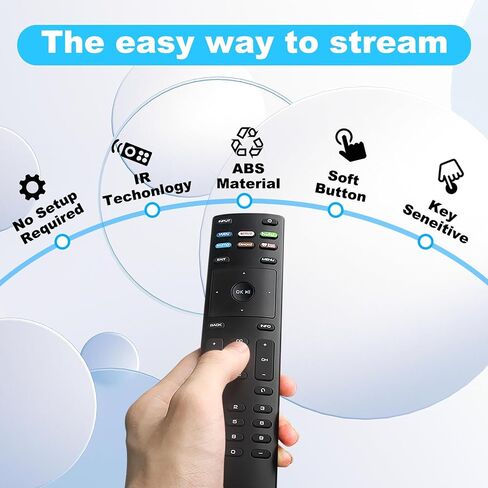 XRT136 Remote Control Compatible with Vizio TV D40f-G9 D50x-G9 D24h-G9 in Saudi Arabia