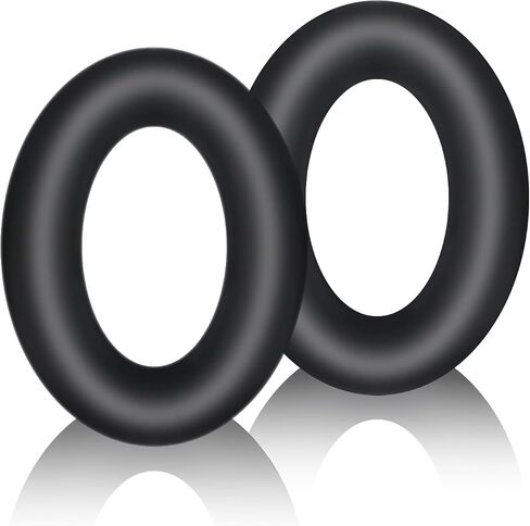 Adhiper Silicone Ear Pads Cover Protector for Sony WH-CH720N Headphone Cushions,Sweat-Proof and Washable Ear Cushions Cover for Sony WH-CH720N/710N/700N Headphone(Black) in Saudi Arabia