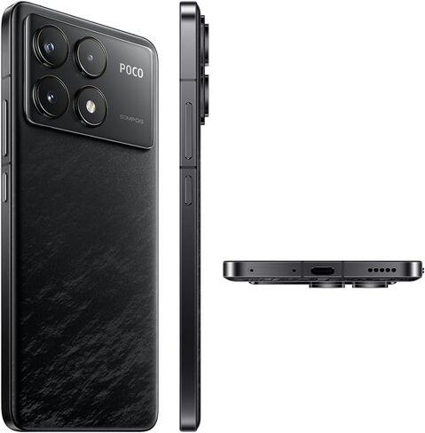 Xiaomi Poco F6 PRO 5G + 4G LTE 256GB + 12GB إصدار عالمي مفتوح 6.67 بوصة 120 هرتز 50 ميجابكسل كاميرا ثلاثية (Tmobile Mint Tello & Global) + (مع حزمة Fast Car 51W) (أسود (ROM عالمي)) in Saudi Arabia