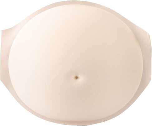 بطن حامل وهمي، لون البشرة بطن وهمي قابل للتنفس من 1 إلى 5 أشهر زي ملء الأداء الخفيف للعروض، والإعلان، ونموذج فستان الأمومة، والتدريب الطبي in Kuwait