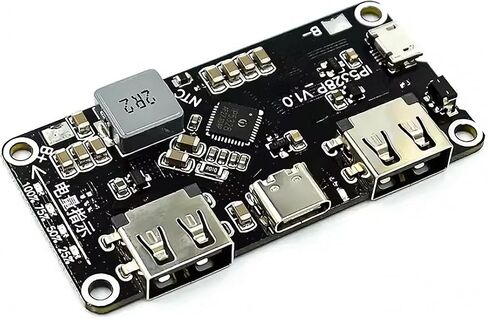 2 قطعة IP5328P بطارية USB مزدوجة باور بانك ثنائي الاتجاه 18 وات وحدة شحن سريع اللوحة الأم للطاقة المتنقلة 3.7 فولت إلى 5 فولت 9 فولت 12 فولت جهد معزز QC3.0 FCP AFC MET SFCP شحن سريع من النوع C in Kuwait