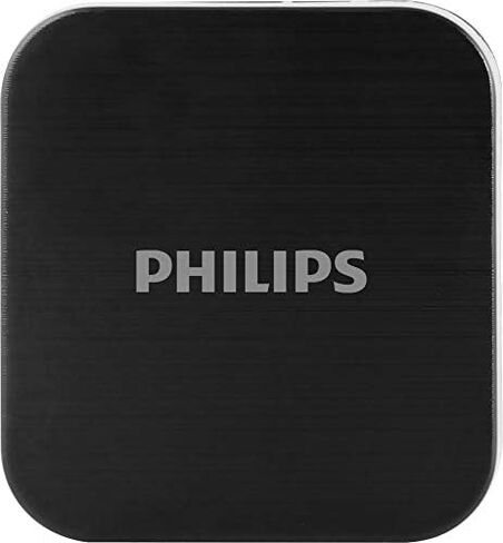 Philips Wall Charger Charging Kit, 2 Port, 12W, USB-A to Lightning Cable, for iPhone 12/11/Pro/Max/XS/XR/X/8, Ipad Pro, Samsung Galaxy S21/S10/S9/Plus, Google Pixel 5/C/3/2/XL, Black, DLP6212V/37 in Saudi Arabia