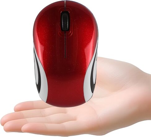 elec Space Mini Small Wireless Mouse for Travel Optical Portable Mini Cordless Mice with USB Receiver for PC Laptop Computer (Blue) in Kuwait