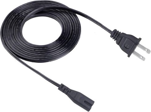 استبدال سلك الطاقة لوحدة التحكم Sega Saturn MK-80000A HST-3200 HST-3220 Dreamcast HKT-3000 HKT-3020 8ft 2 Prong AC كابل سلك الطاقة in Saudi Arabia