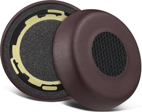 استبدال وسائد الأذن SOULWIT لـ Jabra Evolve 75(75UC 75MS 75SE) سماعة رأس بلوتوث لاسلكية ستيريو، وسائد الأذن مع رغوة عزل الضوضاء عالية الكثافة - القهوة in Saudi Arabia