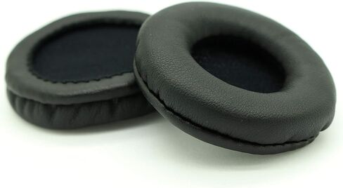 H650e Leatherette Ear Pads by AvimaBasics | Replacement Premium Earpads Cushion Ear Cover Spare Parts for Logitech H650e H570e H820e Wireless Stereo USB PC Headsets (1 Pack) in Kuwait