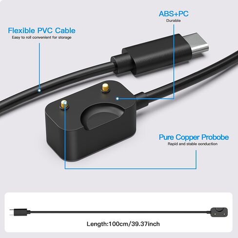 كابل شاحن AWINNER متوافق مع هاتف Samsung Galaxy FIT 3 [2024] (عبوة واحدة) in Kuwait