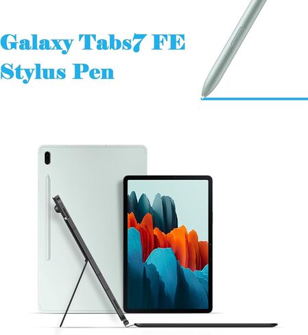 2 Pcs Tab S7 FE S Pen Replacement for Samsung Galaxy Tab S7 FE Stylus Pen Stylus,Galaxy Tab S7 FE S Pen for Samsung Galaxy Tab S7 FE(Green) in Kuwait