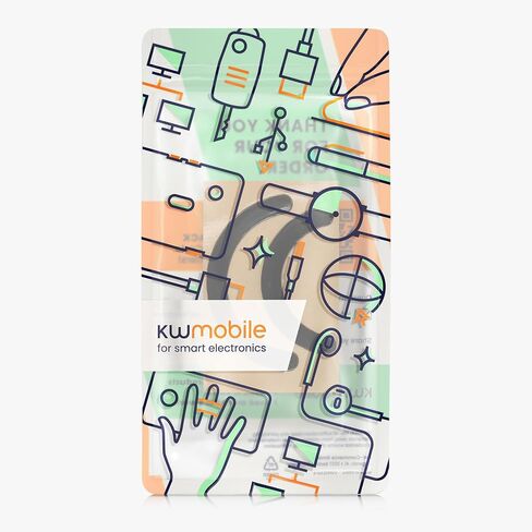 kwmobile Mouse Feet Replacement Compatible with Logitech Pebble Mouse Computer Mouse Skates Sticker - Black in Saudi Arabia