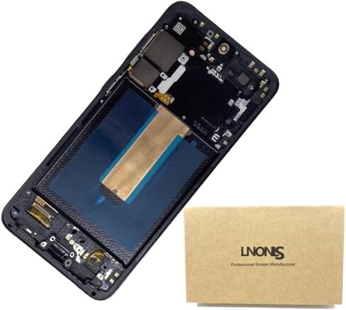 AMOLED لهاتف Samsung Galaxy S23 Plus 5G شاشة LCD بديلة S23 + مجموعة شاشة رقمية تعمل باللمس مع مجموعة أدوات الإطار S916U 6.6 بوصة أسود (S916U) in Kuwait