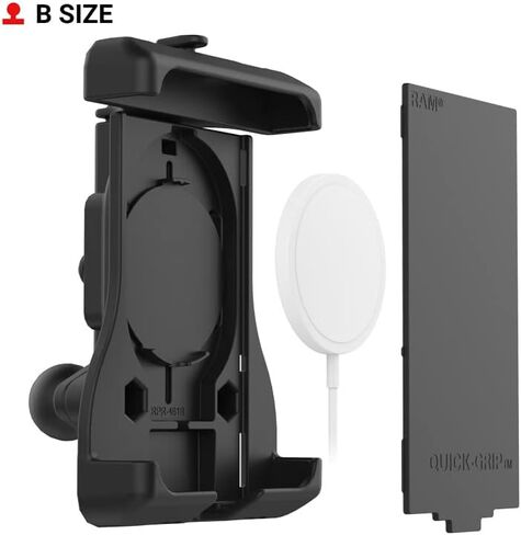 حامل ذاكرة الوصول العشوائي سريع الإمساك مع كرة للهواتف المتوافقة مع Apple MagSafe RAM-HOL-UN15WBU مع كرة مقاس B 1 بوصة in Kuwait