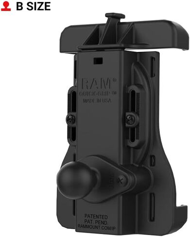 حامل ذاكرة الوصول العشوائي سريع الإمساك مع كرة للهواتف المتوافقة مع Apple MagSafe RAM-HOL-UN15WBU مع كرة مقاس B 1 بوصة in Kuwait