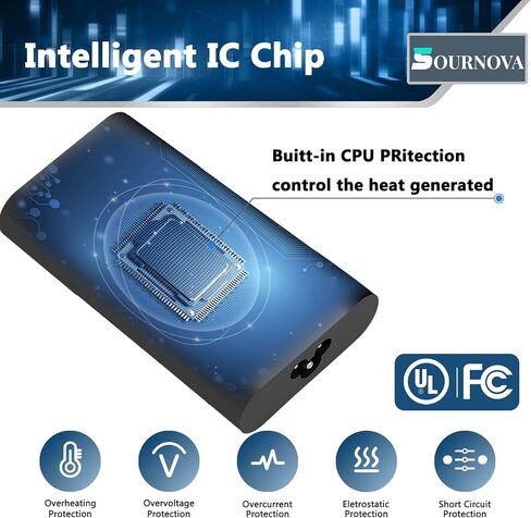 شاحن USB C بقدرة 90 وات - لمحول التيار المتردد USB C من Dell Latitude/Precision/XPS بقدرة 90 وات in Kuwait