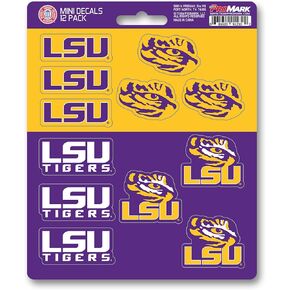 FANMATS 61177 Ole Miss Rebels 12 Count Mini Decal Sticker Pack