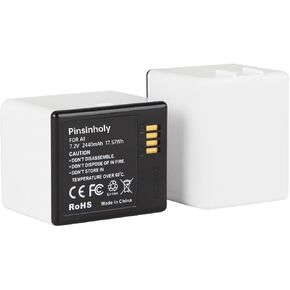 2-PCS A-1 Batteries Compatible with Arlo Pro, Arlo Pro 2, Battery for Arlo VMC4030 VMC4030P VMS4230 VMS4430 VMS4530 VMS4230P VMS4430P VMS4530P-100NAR VMA4400 a-1b a-1c A1 Camera