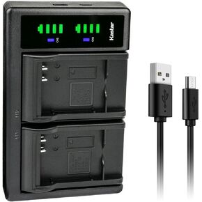 Kastar 2-Pack Battery and LTD2 USB Charger Replacement for Ricoh DB-70 Battery, Ricoh BJ-7 Charger, RICOH CX1, CX2, Caplio R6, Caplio R7, Caplio R8, Caplio R10 Cameras