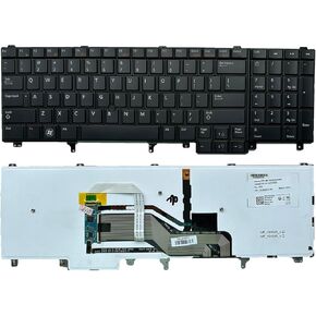 Laptop Replacement US Layout with Pointing Keyboard for Dell Latitude E5520 E5520m E5530 E6520 E6530 E6540 Precision M4600 M4700 M4800 M6600 M6700 HG3G3 0HG3G3 7T425 07T425 NSK-DW2BC 01