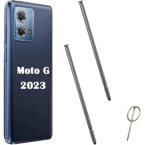 2 Pcs Stylus Pen for Moto G Stylus 5G 2023 Touch Screen Pen Replacement Parts for Motorola G Stylus 2023 5G Touch Stylus S Pen,with Card Pin(Blue)