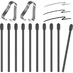 TiMOVO Replacement Pen Tips Compatible with Remarkable 2, 10Pcs Soft Nibs Tips for Remarkable 1/2 with Nib Removal Tool, Wear-Resistant Precise Tips Replacement Kit for Remarkable Pen, Rounded Tip